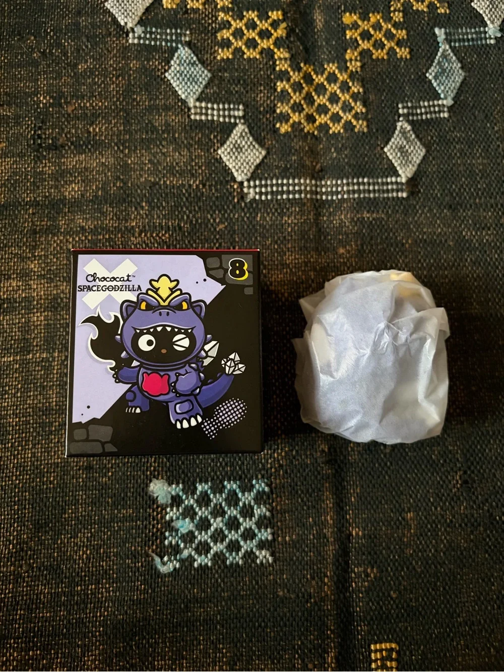 Hello Kitty and Friends X Godzilla Chococat as SpaceGodzilla